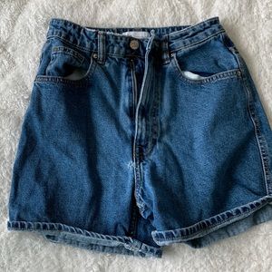 High waisted shorts